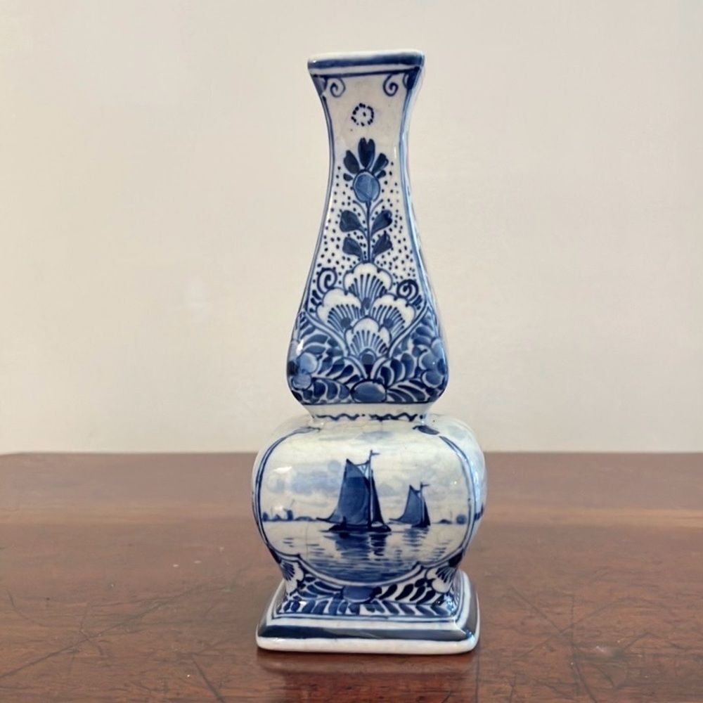 Vintage Delft Vase
